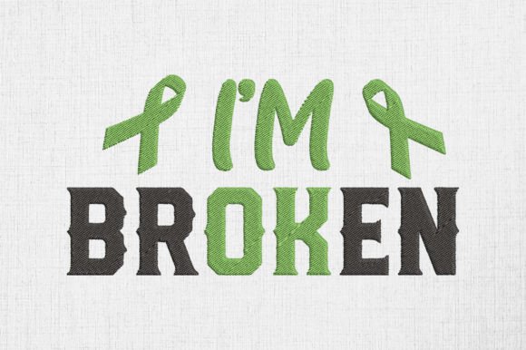 I m Ok I m Broken: Invisible Illness Embroidery Review